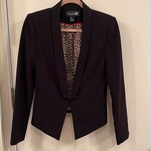 Forever 21 Black Blazer